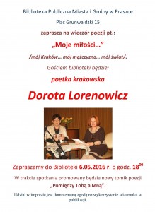 Plakat Dorota Lorenowicz